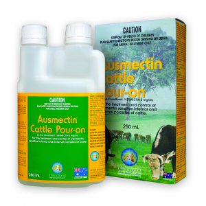 IAH Ausmectin Cattle Pour On 250ml - Discount Animal Products