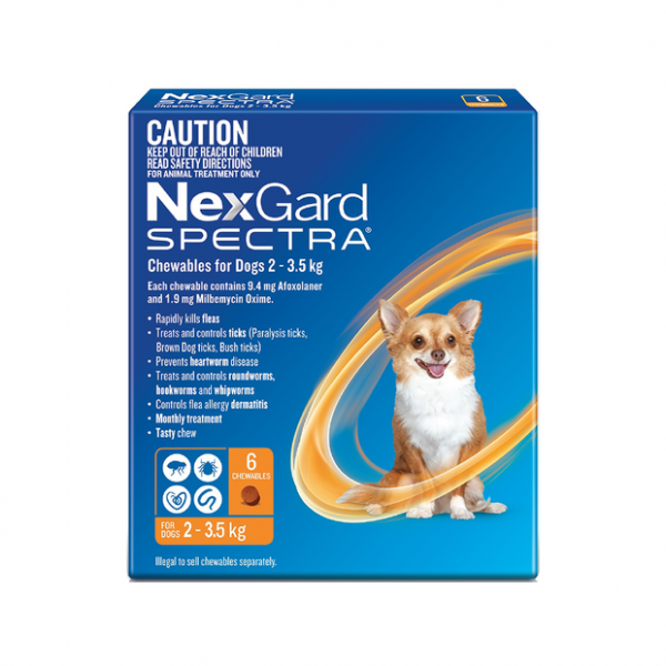 Nexgard Spectra Dog 2-3.5kg