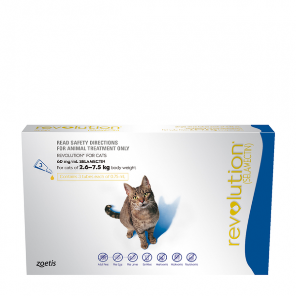 Revolution Cat Blue wormer